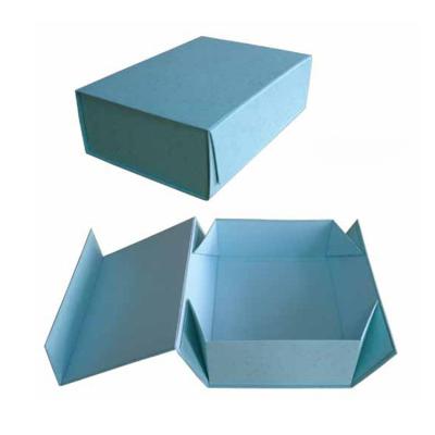 China High Quality Recycled Materials Magnetic Folding Packaging Customized Flat Logo Design Shoes Paper Box Gift Box for sale