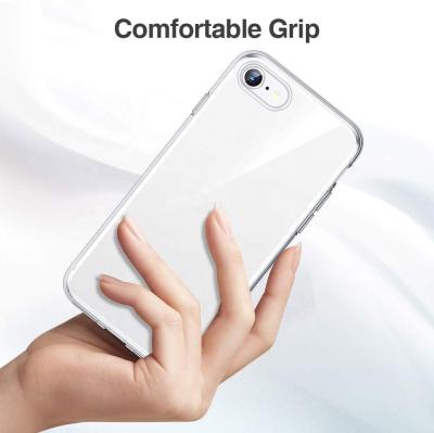 China Dirt-resistant For iPhone 7/8 SE 2020 Clear Back Cover Bumper Anti-scratch Protective Phone Case for sale