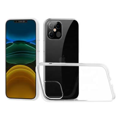 China Waterproof Thin Soft TPU Phone Cover Shockproof Case For iPhone 11 12 pro X XS Max Full Clear Cover for sale