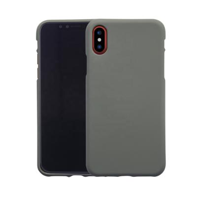 China Shockproof Silicon Back Cover Mobile Phone Case For Iphone X XS XS MAX Anti-Skid TPU Rubber Case for sale