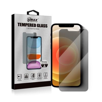 China Mobile Phone 0.33MM 2.5D 9H Tempered Glass For iPhone 11 12 Pro Anti-spy 13 Pro Max Privacy Screen Protector for sale