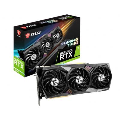 China Cheap GeForce RTX 3090 GAME TRIO 24G graphics card 3090 laptop video card msi geaphics video cards RTX3090 for sale