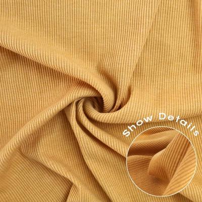 China Stain Resistant ESSE TEXTILE Recycle 2*2 Rib Fabric 50%T 25%C 25%R For Sweater for sale