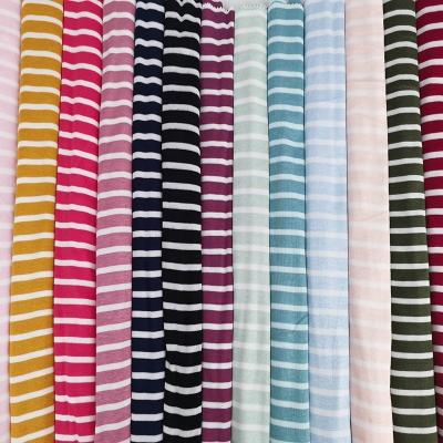 China SESS TEXTILE 1*1 RIB STRIPE FABRIC PLAIN Stain Resistant DYED FOR SWEATER TELA ELASTANE SPANDEX for sale