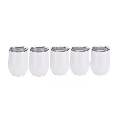 China Viable Klooper 12oz Sublimation Stainless Steel Wine Tumbler Blanks for sale