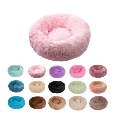 China Sofa Nest Washable Plush Round Breathable Custom Scratcher pp Cotton Pet Luxury Pet Nest for sale