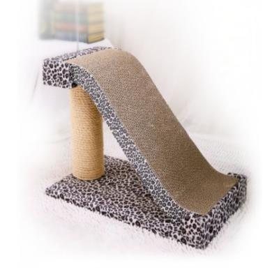 China Sustainable Pet Scratching Slope with Mobility Mat Replaceable Cat Ramp and Cat Scratcher Scratch Mat and Ramp for sale