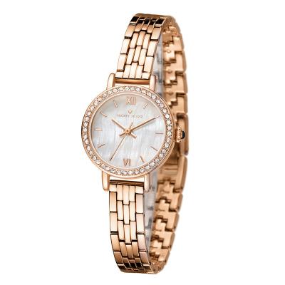 China 2021 Fashion Stainless Steel Band Ladies Wristwatch Strap Luxury High Quality Quartz Waterproof Watches Water Resistant for sale