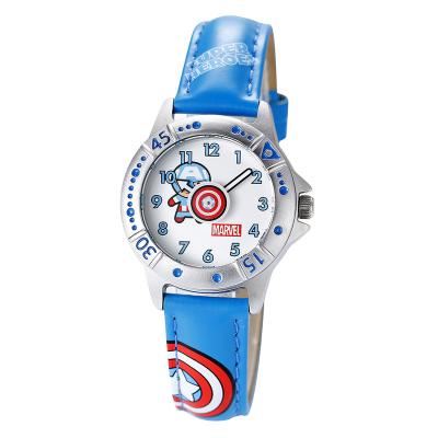 China 2020 Hot Selling Waterproof Leather Kids Around Cartoon Water Resistant Watch Stainless Steel Custom Made for sale