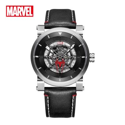 China Personality Mechanical Men's Outdoor Sports Belt Trend Water Resistant Marvel Spider Dial Watch Watch for sale