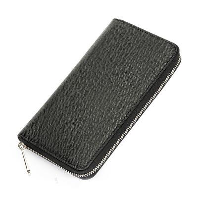 China Long Clutch Style Leather Waterproof Wallet With Chain For Men PU Wallet 2021 for sale