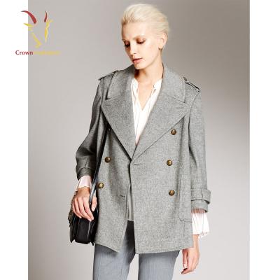 China New Fashion Cashmere Coat Women Winter Mongolian Coat Anti-Shrink for sale