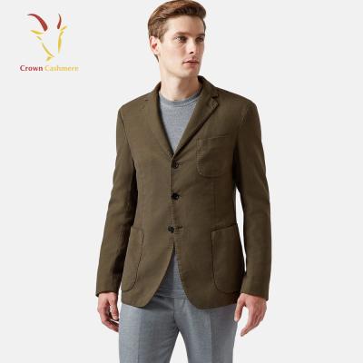 China Causal Anti-Shrink Mens Cashmere Suits Cashmere Wool Blended Suits For Man for sale