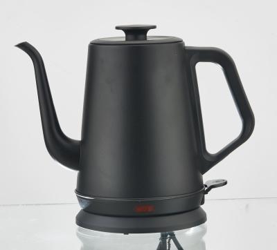 China Capacity 360 Degree Base Electric Kettle Latest 1L Stainless Steel Gooseneck Rotation Innovative Portable Kettle for sale