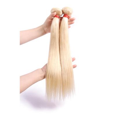 China Fashionable Wholesale Brazilian Virgin 613 Raw Blonde Hair Weave Bundles And Lace Closure Vendors for sale