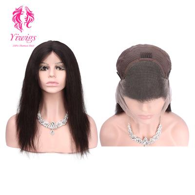 China Body Wave Yiwigs RTS 360 Hd Full Lace Front Human Hair Wigs Brazilian Straight Transparent Color Women for sale