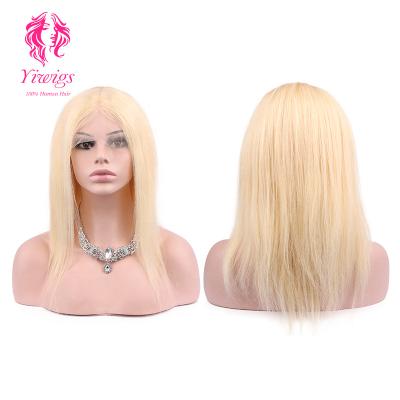 China Natural Lace Front Wigs Straight Body Wave Yiwigs 613 Blonde for sale