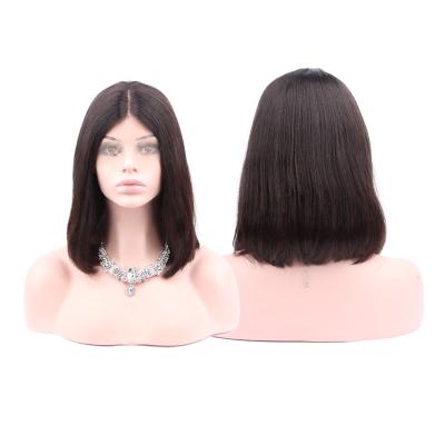 China Wholesale Brazilian Natural Short Straight Bob Hair Pixie Cut Peruvian Lace Front Wigs for sale