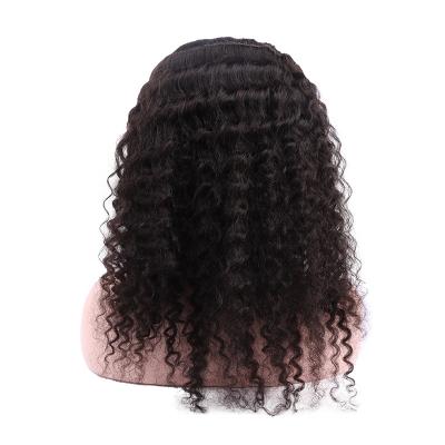 China Body Wave 30 Inch Deep Curly Brazilian Natural Virgin Cebello 100% Cheap Indian Hair Band Raw Hair Band Wigs Head For Black Women for sale