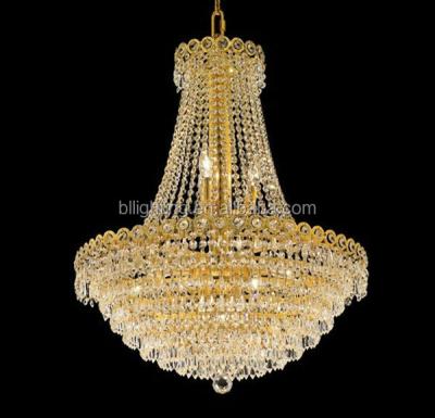 China Wholesale Price Villa Home Crystal Living Room Hotel Villa Lighting Wholesale Price Chandelier Decoration Lamp Golden Crystal Wholesale for sale