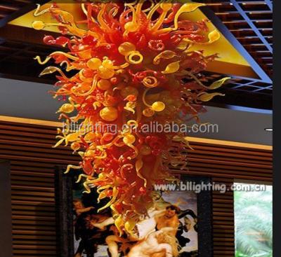 China BLGC88231 Iron Modern Art Glass Valley Style Chihuly Chandelier for sale