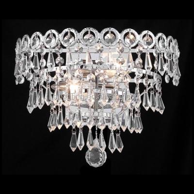 China Wholesale Modern Price Modern Wholesale Wall Lamps Crystal Wall Sconce Lighting Living Room Crystal Wall Lamp for sale