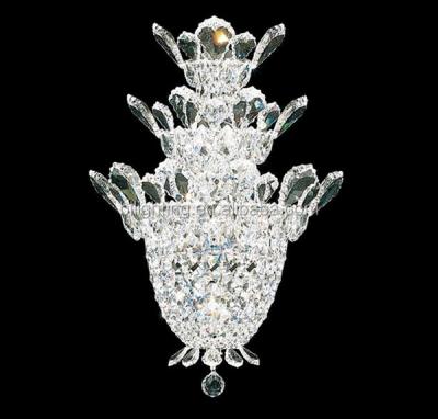 China Wholesale Modern Fancy Design Crystal Wall Lamp For Hotel Wall Sconces for sale