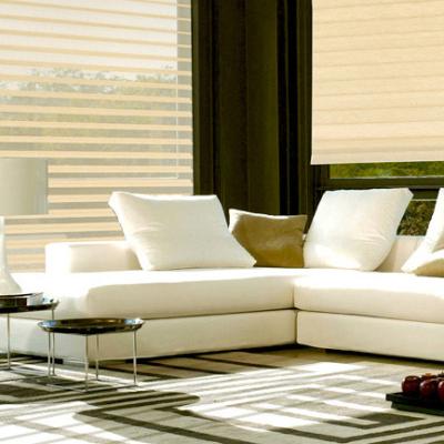 Chine Popular Shangri La Window Shades Zebra Blinds Upper Open Method à vendre