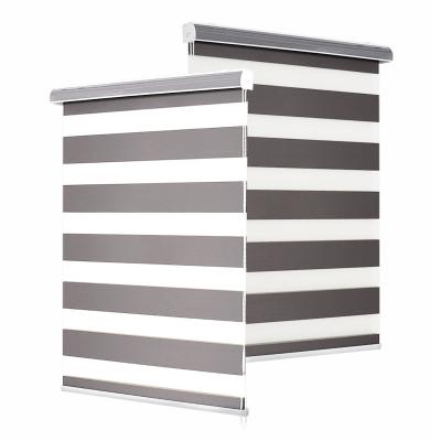 Cina Free Sample Customized Automatic Motorized Zebra Blinds For Window in vendita