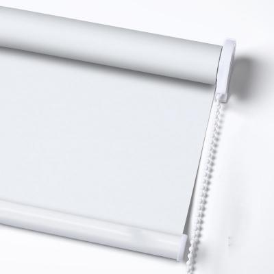 China Sunshading 28mm Blackout Day And Night Roller Blinds For Oriel Window for sale