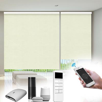 Китай Plain Automatic Roller Shades Electric Blackout Blinds Chain Control продается