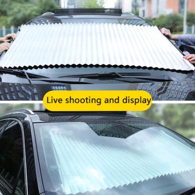 China Blackout Automatic Telescopic Adjustable Sun Shade Cool Car Window Blinds à venda