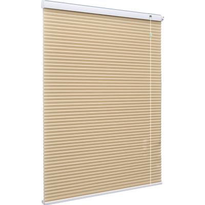 China Customized Wide Blade Honeycomb Blinds Horizontal Pattern Exterior Installation à venda