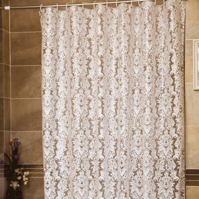 Китай Modern Clear Peva Waterproof Curtains For Shower Pleated  Exterior Installation продается