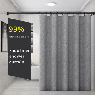 Китай Luxury Shower Polyester Shower Curtain Zebra Blinds  OEM Size продается