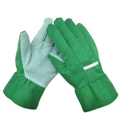 China With dot-dot in palm ladies garden gloves for sale