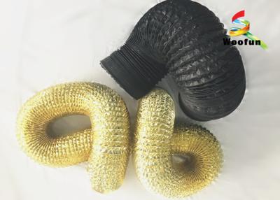 China 12 Zoll-Dunstabzugshaube-flexibles Rohr, glatte flexible Belüftungs-Aluminiumkanalisierung zu verkaufen