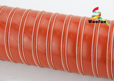 China Insulated High Temperature Flexible Duct , 12 Inch Flexible Ventilation Ducting for sale