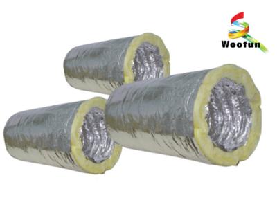 China Fiberglass Insulated Flexible Ducting for Air Conditioning System Customized Sizes for sale