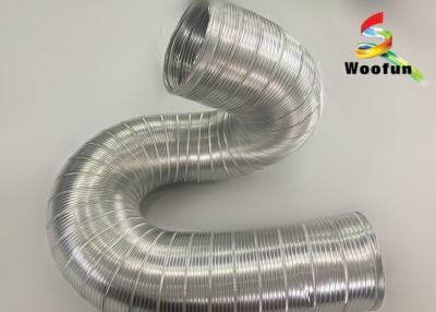 China High Temperature Flexible Semi Rigid Aluminum Flexible Pipe For Hot Air for sale