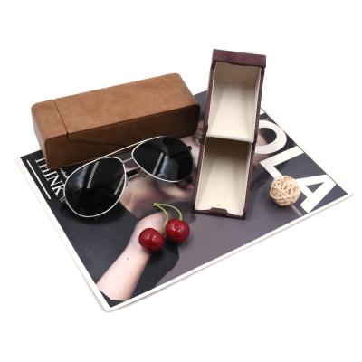 China New Fashion Glasses Eyewear Collection PU Case Multicolor Handmade Custom Private Logo Hard Glass Eye Case for sale