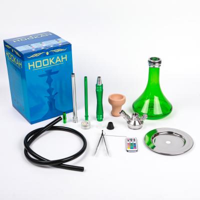 China Factory direct kala hookah pot portable aluminum acrylic multi color box hookah hookah for sale