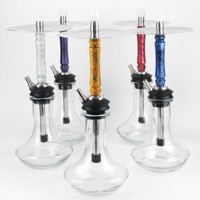 China New nargile hookah stainless steel resin smoking shisha for sale