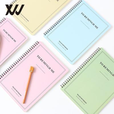 China Wholesale Spiral Notebook Fashion Classmate PVC Stationery A5 Spiral Notebook English Book For Student for sale