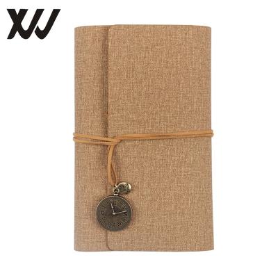 China 2021 Hardcover A6 Agenda Diary PU Notebook Diary Leather Book For Lady for sale