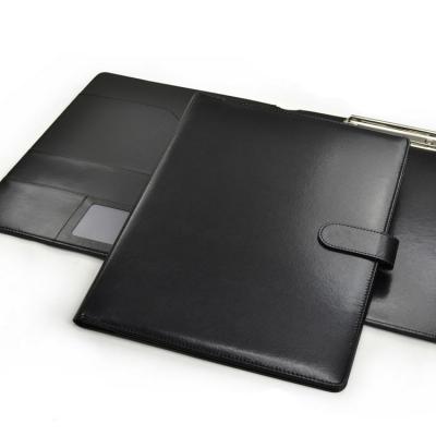 China Reasonable Business A4 Folder Pocket Notebook Binding PU Leather Folder Folder Colorful for sale