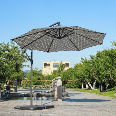 China Sun Wind Rain Make Rainproof Durable Cantilever Umbrella Hot Selling Outdoor Banana Umbrella for sale