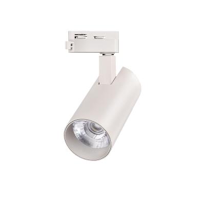 China MAIL Wholesale 12W 20W 30W 40W COB Led Light Aluminum Track Ceiling Rail Track Lighting Spot Light AC 220V for sale