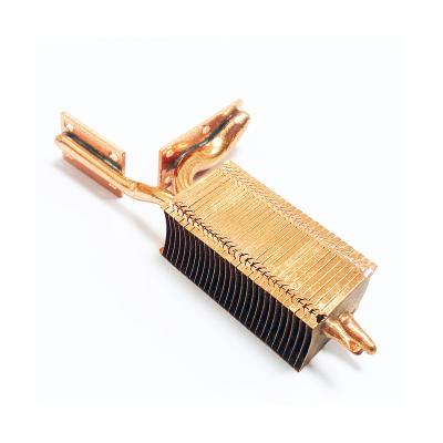 China FPIC Medical Instruments Heat Pipe Heat Pipe Loop Fin Copper Extrusion Aluminum Custom Welding Heatsink for sale