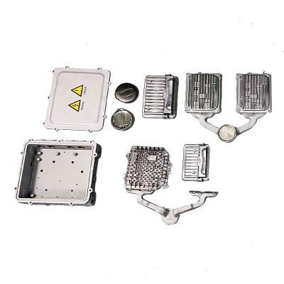 China Auto Part FPIC OEM Die Casting Products Service Junction Box Zinc Aluminum Alloy Housing Door Automotive Parts Sheet Metal Die Cast for sale